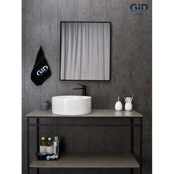 Раковина GID Esfera N9130 42 см белая, в форме чаши, круглой формы - фото 5