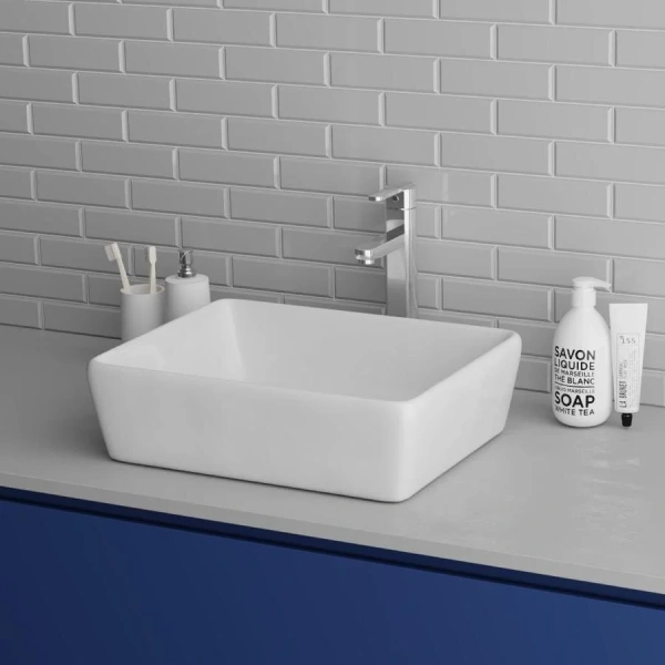 Раковина Grossman 48 см белая - фото 4