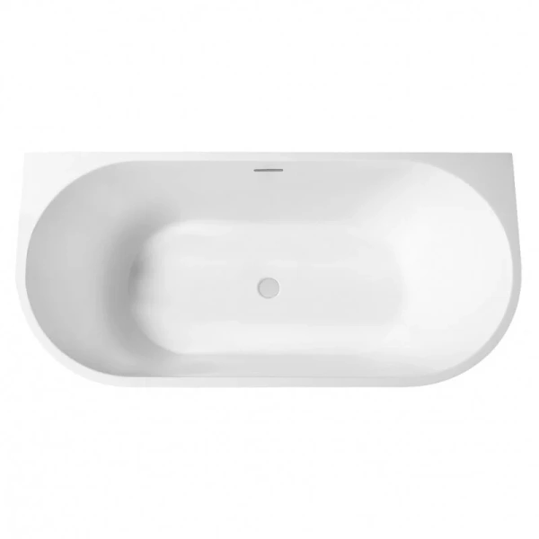 Ванна акриловая Abber 170x80 см белая матовая, современныe, hi-tech - фото 3
