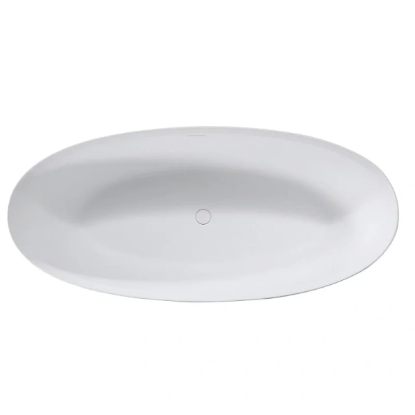 Ванна из искусственного камня Vincea VBT-4S01MW, 170 x 76 см, слив-перелив в комплекте, белый матовый - фото 4