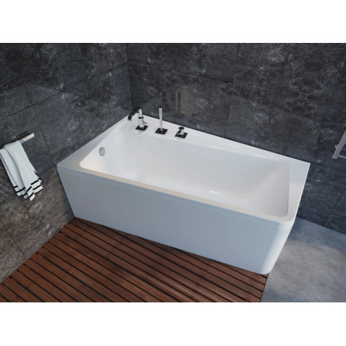 Ванна акриловая 1Marka Direct 170х100 см асимметричная - фото 2