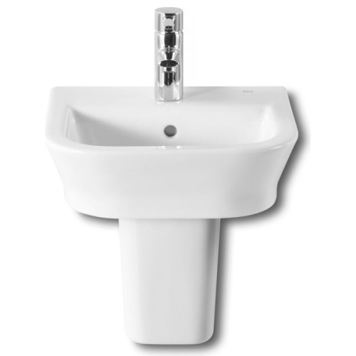 Раковина Roca The Gap 45 см с 1 отверстием для смесителя, современные, hi-tech - фото 2