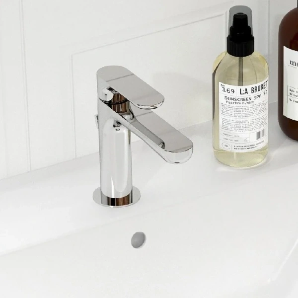 Смеситель для раковины Kerama Marazzi Ole хром, из латуни, округлая форма - фото 5