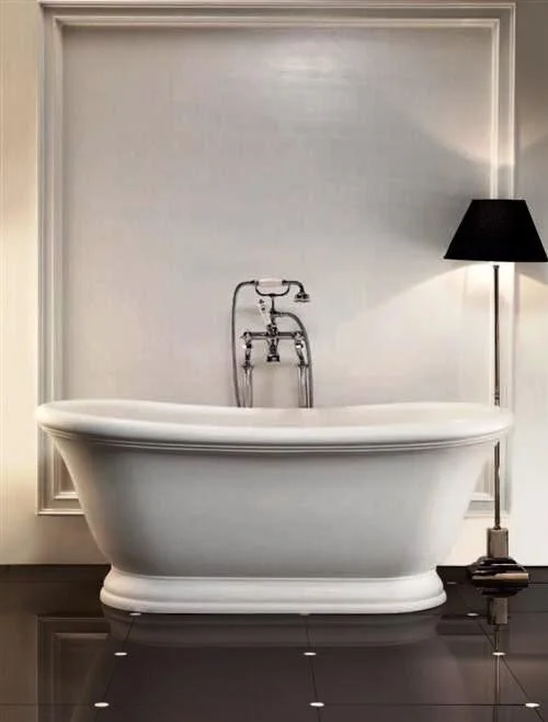 Ванна из искусственного камня White Tec Devon & Devon Aurora 171х87 см отдельностоящая - фото 1