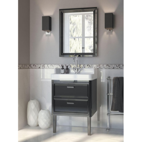 Раковина Kerama Marazzi Pompei 80 см с крепежом, подвесные, пристенные - фото 3