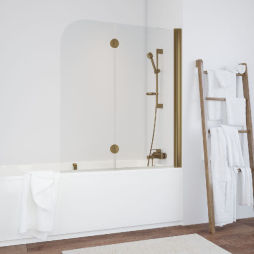 Душевая шторка на ванную стекло прозрачное Vegas-glass E2V 120 01 R - фото 9