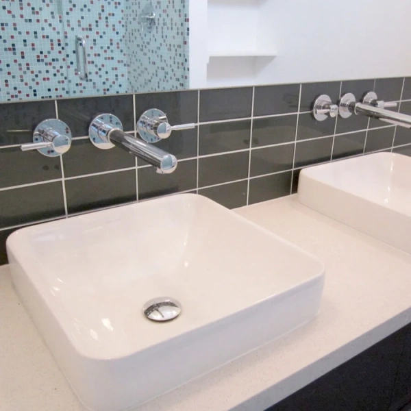 Раковина Jacob Delafon Vox 40 см логотип, белые - фото 4