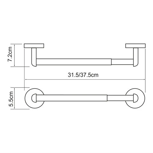 Полотенцедержатель WasserKRAFT Rhein для бумажных полотенец - фото 2