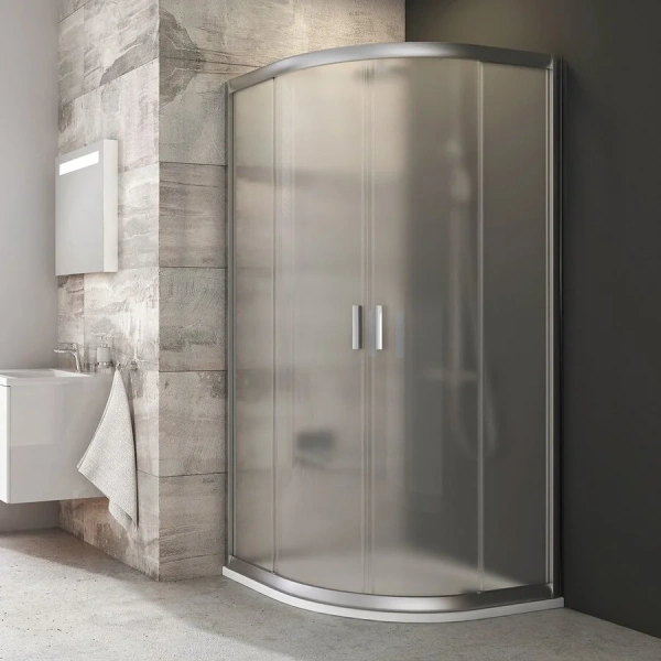 Душевой уголок Ravak Blix BLCP4 80x80 см профиль блестящий стекло прозрачное, хром - фото 4