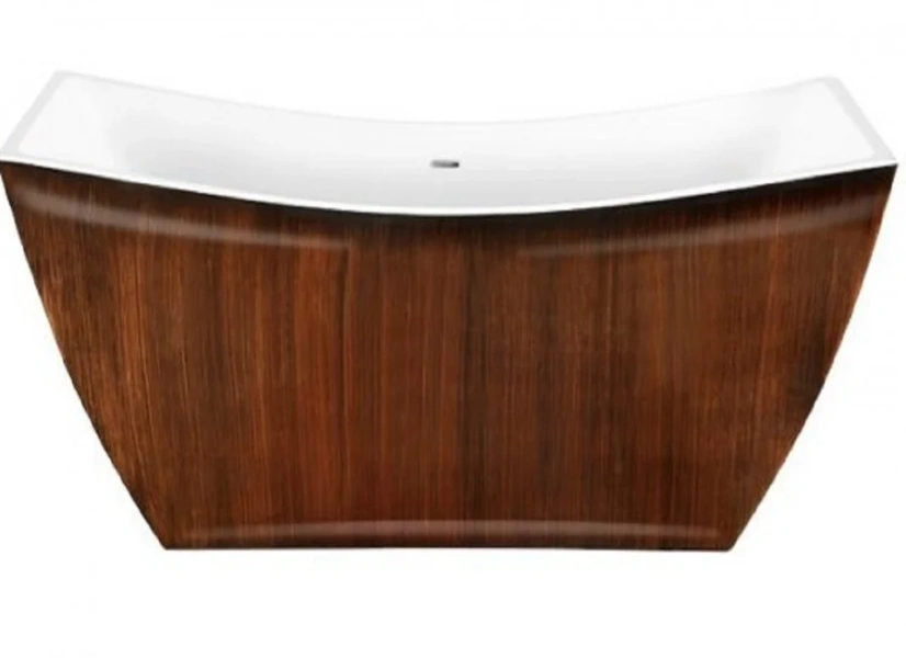 Ванна акриловая, цвет Brown Wood, Lagard Issa - фото 4