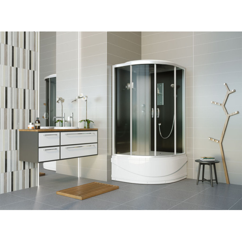 Душевая кабина Erlit Comfort ER3508TP-C 80x80 см с высоким поддоном, хромированный профиль - фото 9