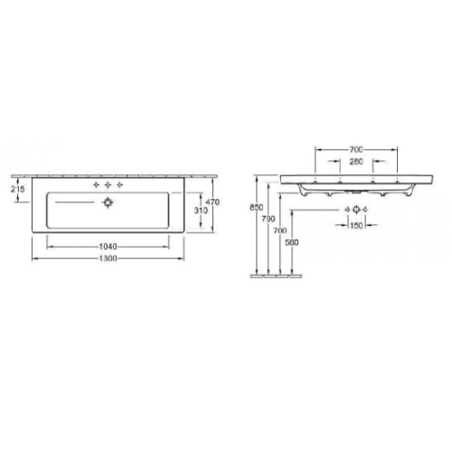 Схема, подвесные, на полупьедестал, на пьедестал, пристенные - фото 3