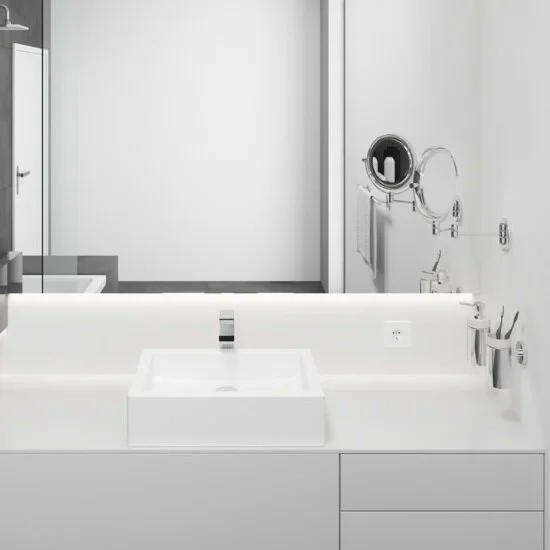 Смеситель для раковины Hansgrohe Vernis Shape хром, современные, hi-tech - фото 3