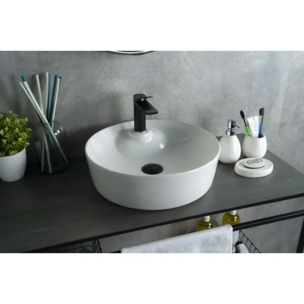 Раковина GID Esfera D1306 44 см белая - фото 3