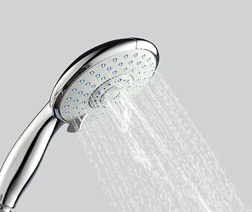Лейка для душа Wasserkraft 5-функциональная, хром index_1 - фото 8