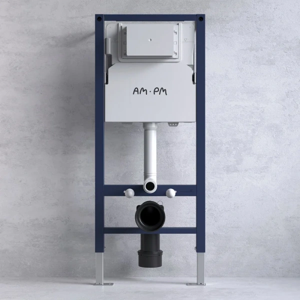 Инсталляция для унитаза Am.Pm PrimeFit с белой клавишей - фото 4