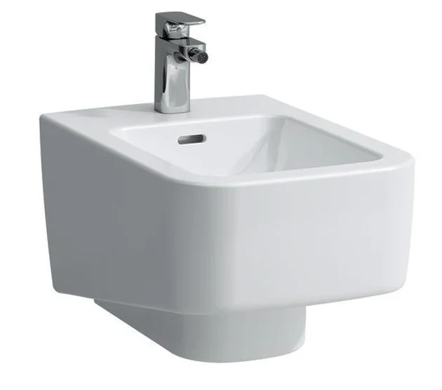 Биде подвесное Laufen Pro S белое с 1 отверстием для смесителя - фото 1