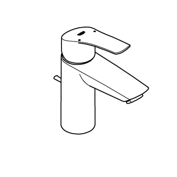 Смеситель для раковины Grohe Eurosmart хром - фото 4
