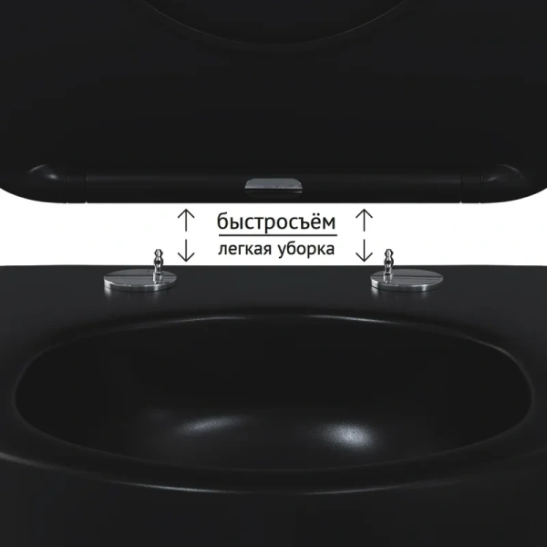 Унитаз подвесной BERGES Ventas безободковый - фото 4