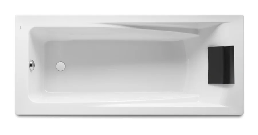 Ванна акриловая Roca Hall 170х75 см белая, современныe, hi-tech - фото 3