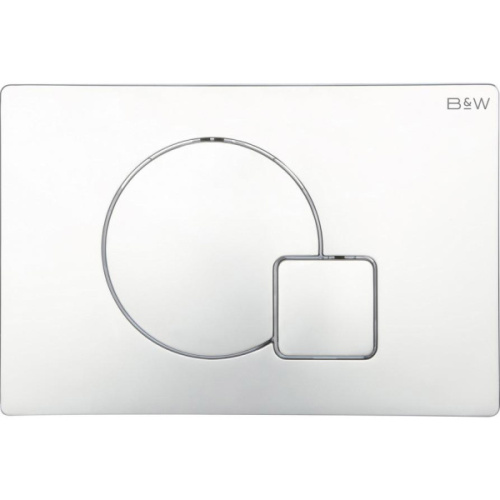 Клавиша смыва Black&White Universe 952 ABS пластик