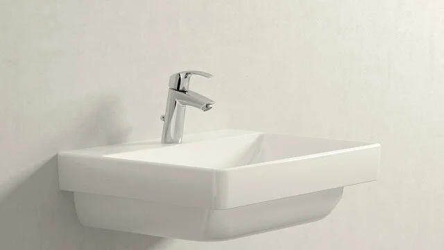 Смеситель для раковины Grohe Eurosmart 23322001, на раковину - фото 6