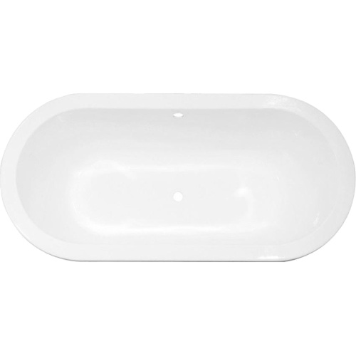 Ванна чугунная Devon & Devon BAYSWATER17 170x80 см овальная - фото 1