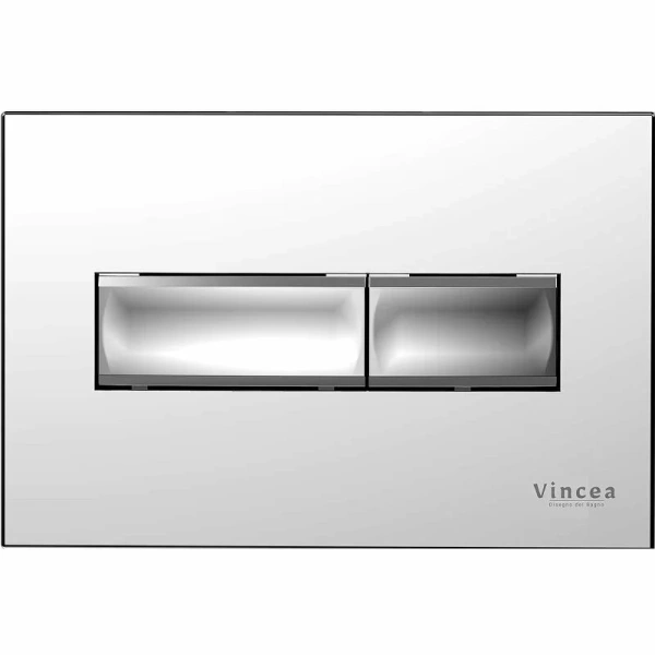 Клавиша смыва Vincea хром - фото 1