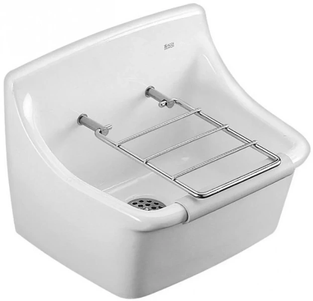 Раковина Jacob Delafon Norma 45 см с отверстиями для решетки - фото 1