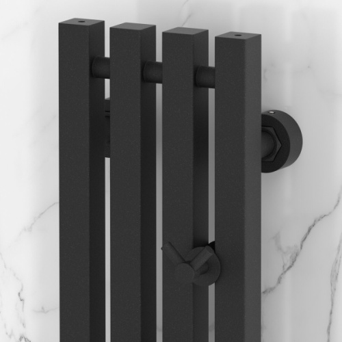 Полотенцесушитель водяной Сунержа Сатерленд PRO 15х120 см темный титан муар - фото 3