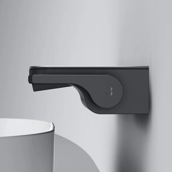 Смеситель для раковины Am.Pm Func черный матовый, скрытого монтажа, встраиваемые в стену - фото 6