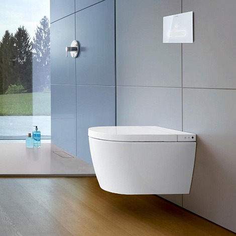 Унитаз подвесной Duravit SensoWash с функцией биде - фото 2