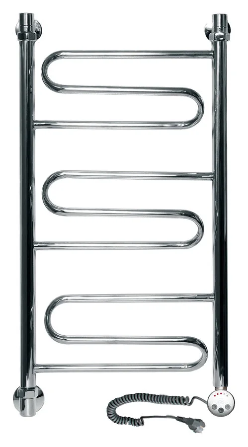 Полотенцесушитель электрический Ника Curve 80х40 см правый - фото 1