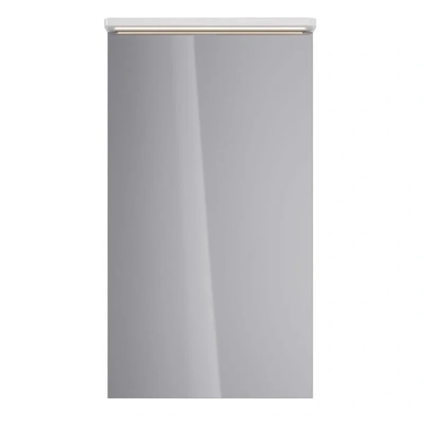 Зеркальный шкаф с подсветкой Lemark Zenon 45 см 1 дверный, белые - фото 5