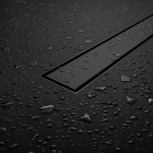 Душевой лоток RGW SDR 60 см черный - фото 1