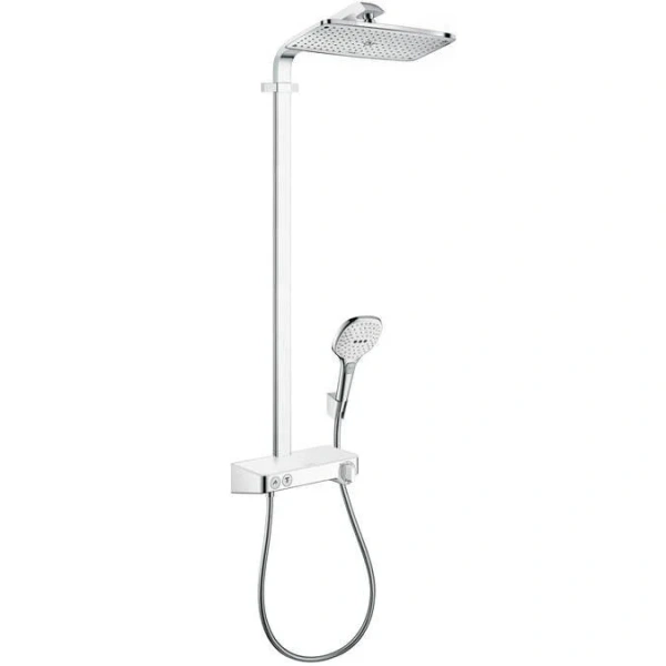 Душевая стойка Hansgrohe Raindance E белый/хром - фото 1