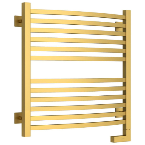 Полотенцесушитель электрический Сунержа Аркус 2.0 60х60 см матовое золото, тэн правый - фото 18