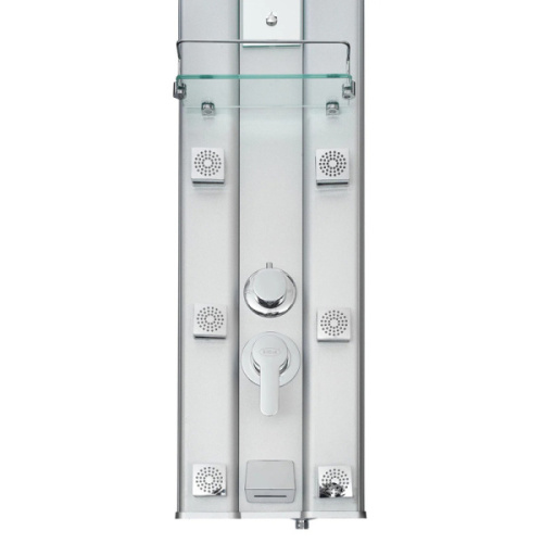 Душевая панель River 10 хром - фото 3