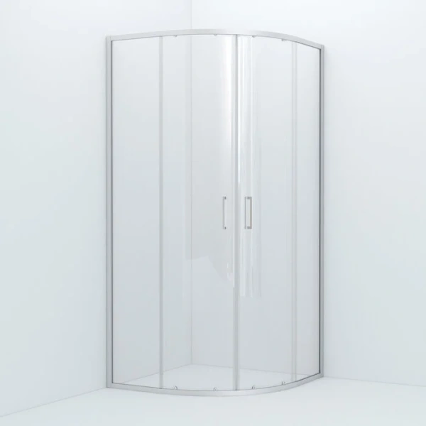 Душевой уголок IDDIS Zodiac 90х90 см глянцевый алюминиевый профиль - фото 2