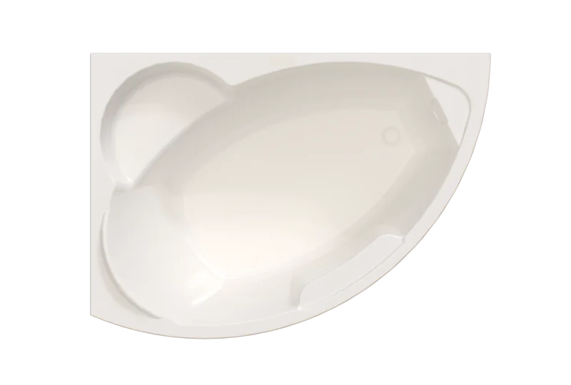 Акриловая ванна Радомир Алари 2-89-2-1-1-218/2-89-2-2-1-218, 168 х 120 см, L/R, фронтальный экран, каркас, сифон, слив-перелив автомат в комплекте, белая - фото 1