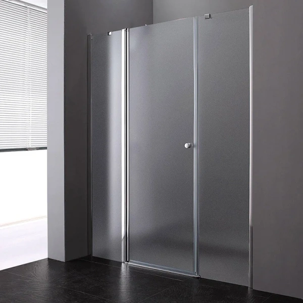 Душевая дверь в нишу Cezares Elena 160 см стекло рифленое Punto, левая - фото 1