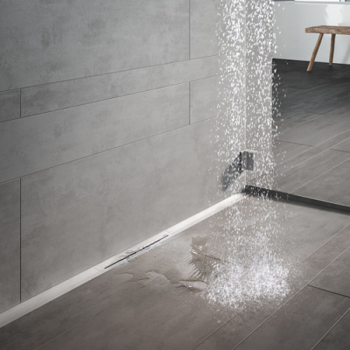 Душевой лоток Tece TECEdrainprofile 80 см сатин, с мокрым затвором - фото 6