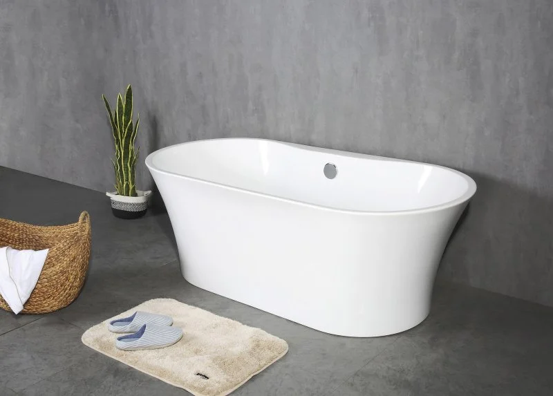 Ванна акриловая BelBagno 150х75 см отдельностоящая - фото 1