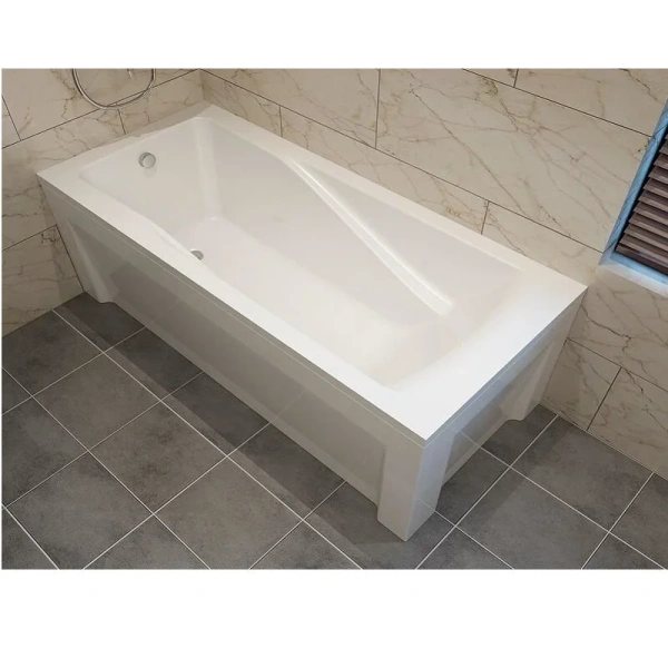 Ванна акриловая Alex Baitler Madin, 150 x 75 см, цвет SuperWhite, MADIN 150*75 - фото 4