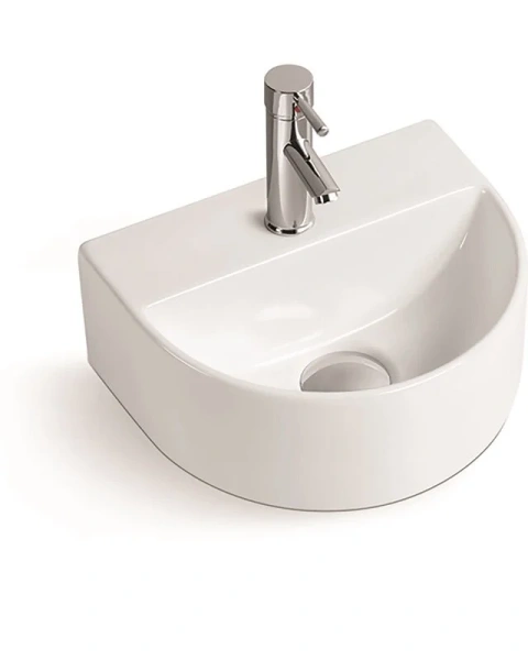 Раковина SantiLine 31 см белая - фото 1