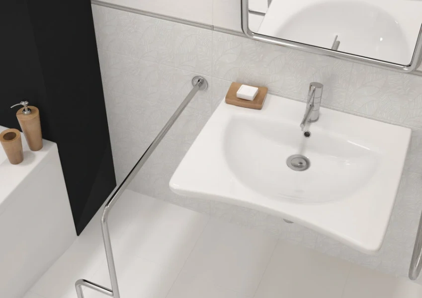 Раковина Cersanit Etiuda 65 см прямоугольная, прямоугольной формы - фото 5