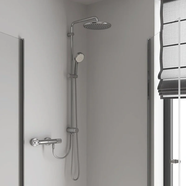 Душевая стойка Grohe Tempesta Cosmopolitan настенная, без смесителя - фото 7