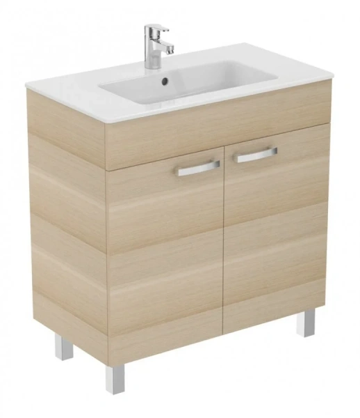 Тумба под раковину напольная Ideal Standard Tempo 80 см Sandy Oak - фото 1