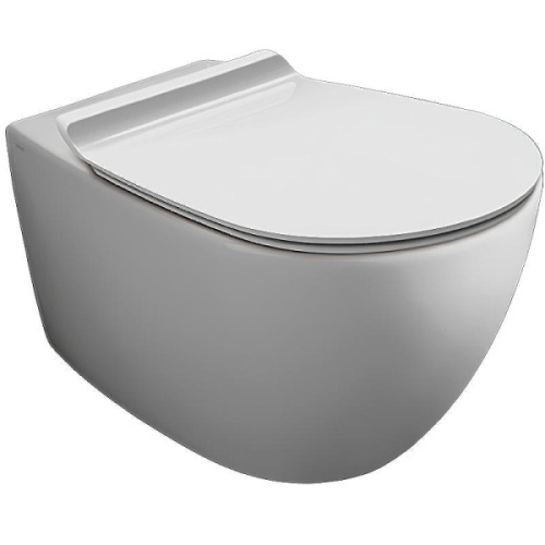 Крышка-сидение с микролифтом Simas Vignoni белая, в наличии - фото 3