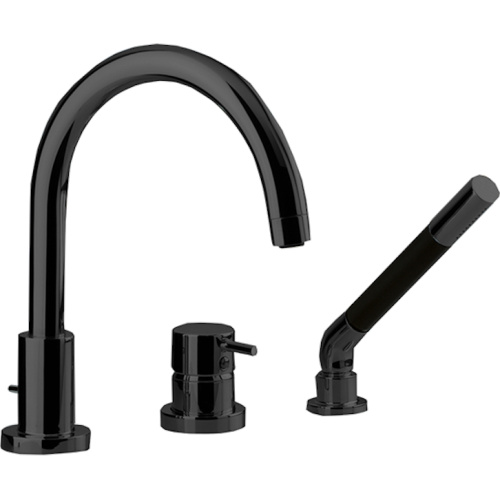 Смеситель для ванны Cisal Less New LN001260 с ручной лейкой - фото 2